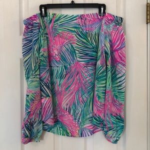 NWT Lilly Pulitzer Off The Shoulder Blouse